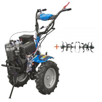 Мотоблок ДТЗ 512ДНЕ (5.00-12) + фреза (Зібраний з маслами) Мотоблок ДТЗ 512ДНЕ (5.00-12) + фреза (Зібраний з маслами)