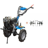 Мотоблок ДТЗ 510ДН (4.00-10) + фреза (Заводська упаковка) Мотоблок ДТЗ 510ДН (4.00-10) + фреза (Заводська упаковка)