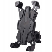Утримувач для смартфона BC-B736 універсальний з кріпленням на кермо, чорний Утримувач для смартфона BC-B736 універсальний з кріпленням на кермо, чорний